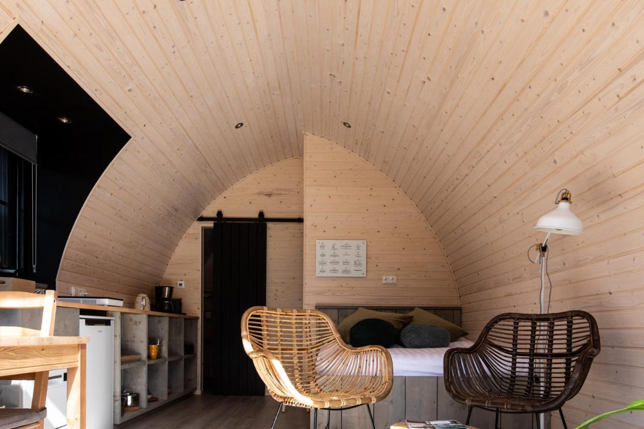Pod Huisje Met Hottub Dokkum Luaran gambar
