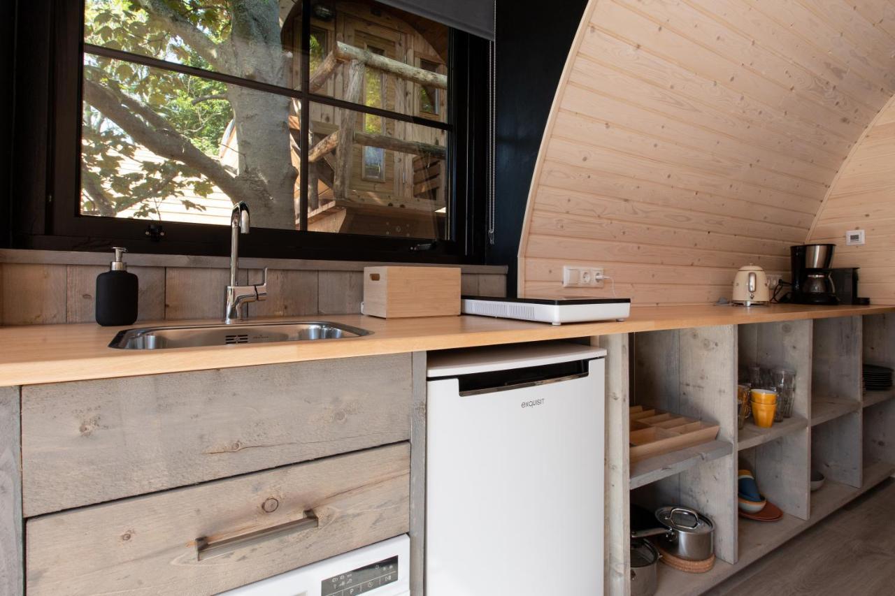 Pod Huisje Met Hottub Dokkum Luaran gambar