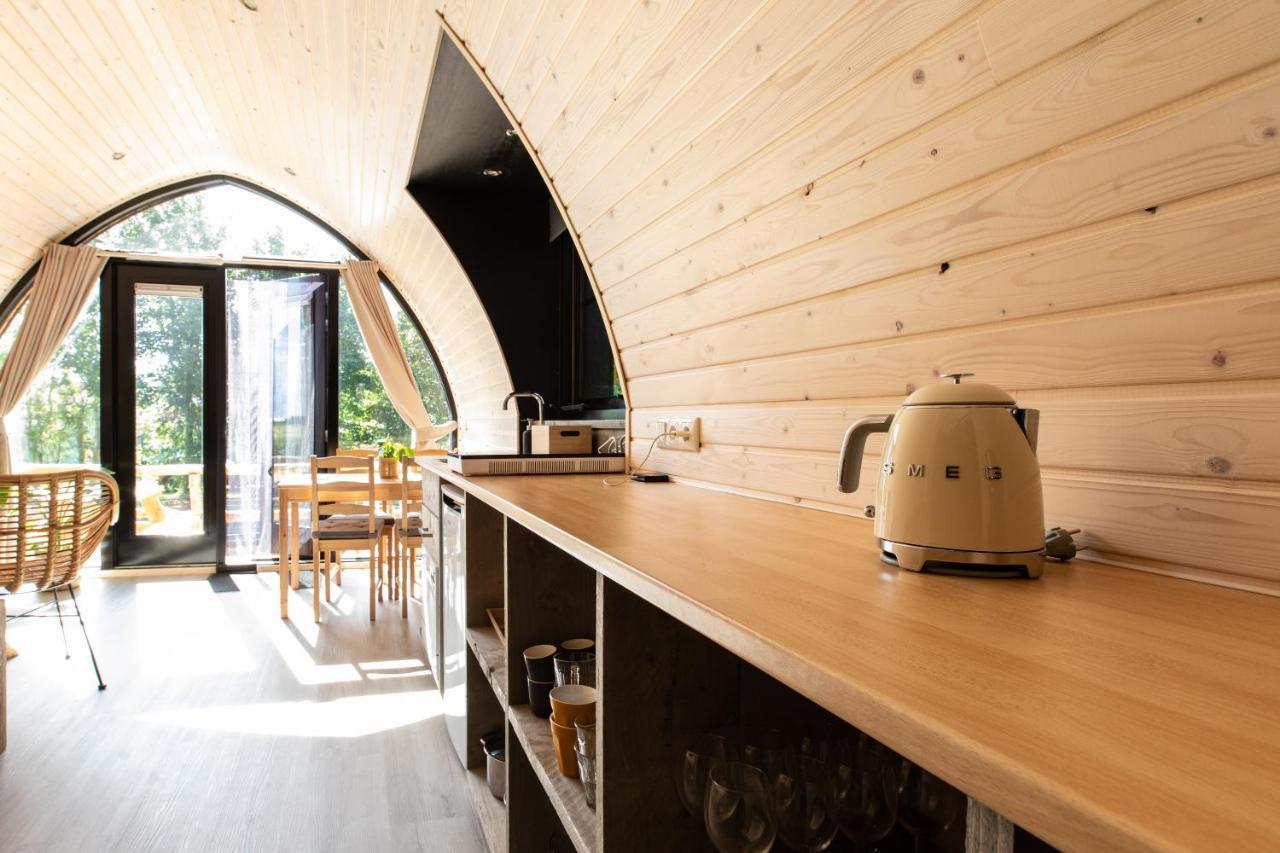 Pod Huisje Met Hottub Dokkum Luaran gambar